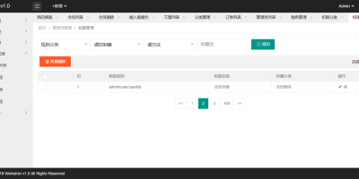 前端模板之layui模板-0023(wbadmin) 前端模板之layui模板-0023(wbadmin)