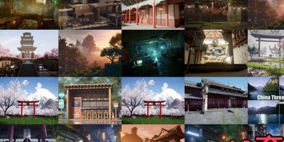 UE5/UE4 40套中国风仙侠武侠场景 UE5/UE4 40套中国风仙侠武侠场景