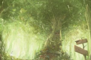 梦幻森林 电脑动漫壁纸