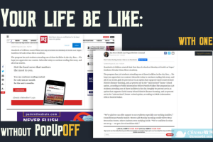 谷歌浏览器网页广告拦截器插件-PopUpOFF