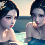 AI精选国风美女2200张图