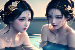 AI精选国风美女2200张图