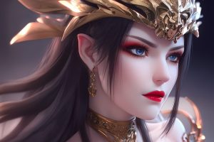 AI国漫斗破美杜莎VS云韵 4K横屏