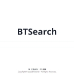 web在线磁力搜索工具BTSearch【推荐工具】