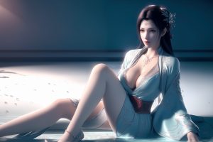 AI国漫斗破苍穹美杜莎VS云韵
