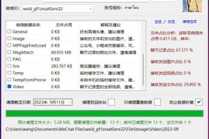 微信数据深度清理工具Clean WeChat X