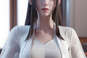 Ai国漫永生方清雪叮当服8K竖屏 20P
