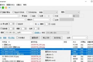 MiniRenamer批量重名工具