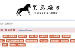 在线磁力工具黑马磁力