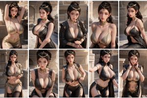 AI国漫凡人修仙传温夫人性感写真4K竖屏