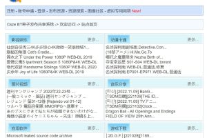 BT种子发布共享系统-Csze BT