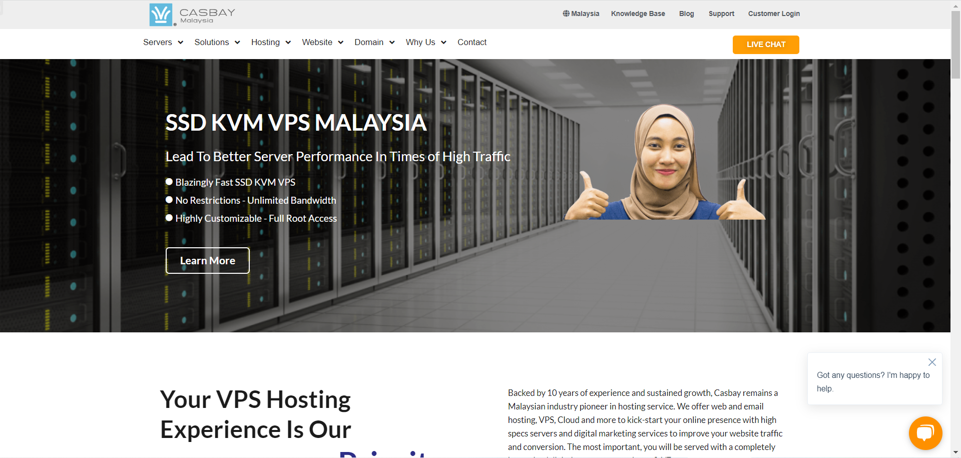 Casbay:马来西亚VPS/云服务器, 100Mbps带宽，不限流量，月付$11.59